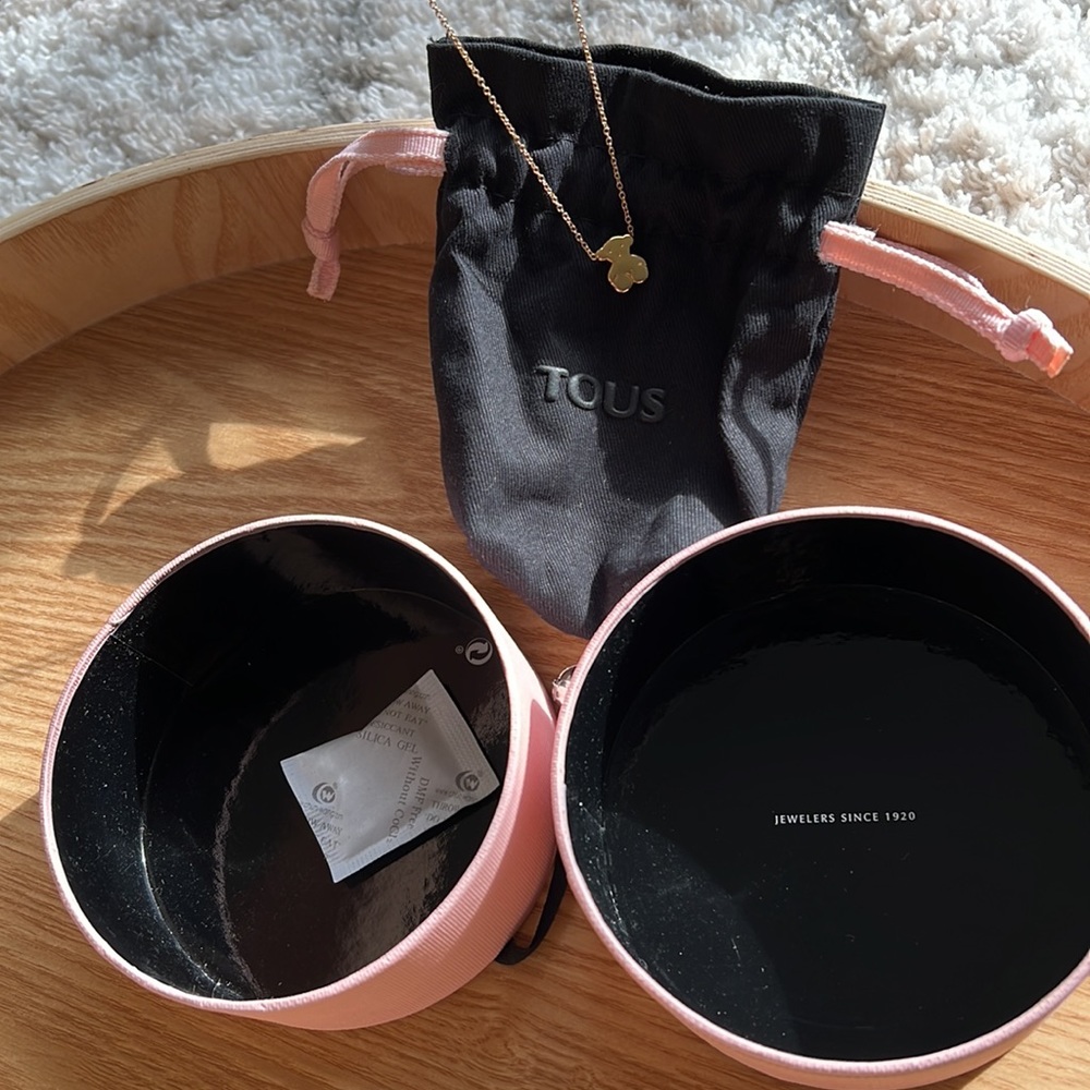 TOUS 18k gold necklace